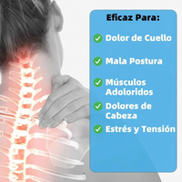 Cervicare+™ Almohada de Tracción Cervical - Alivio del Dolor de Cuello y Cervicales en 10 Minutos | Corrige Postura y Relaja Tensión